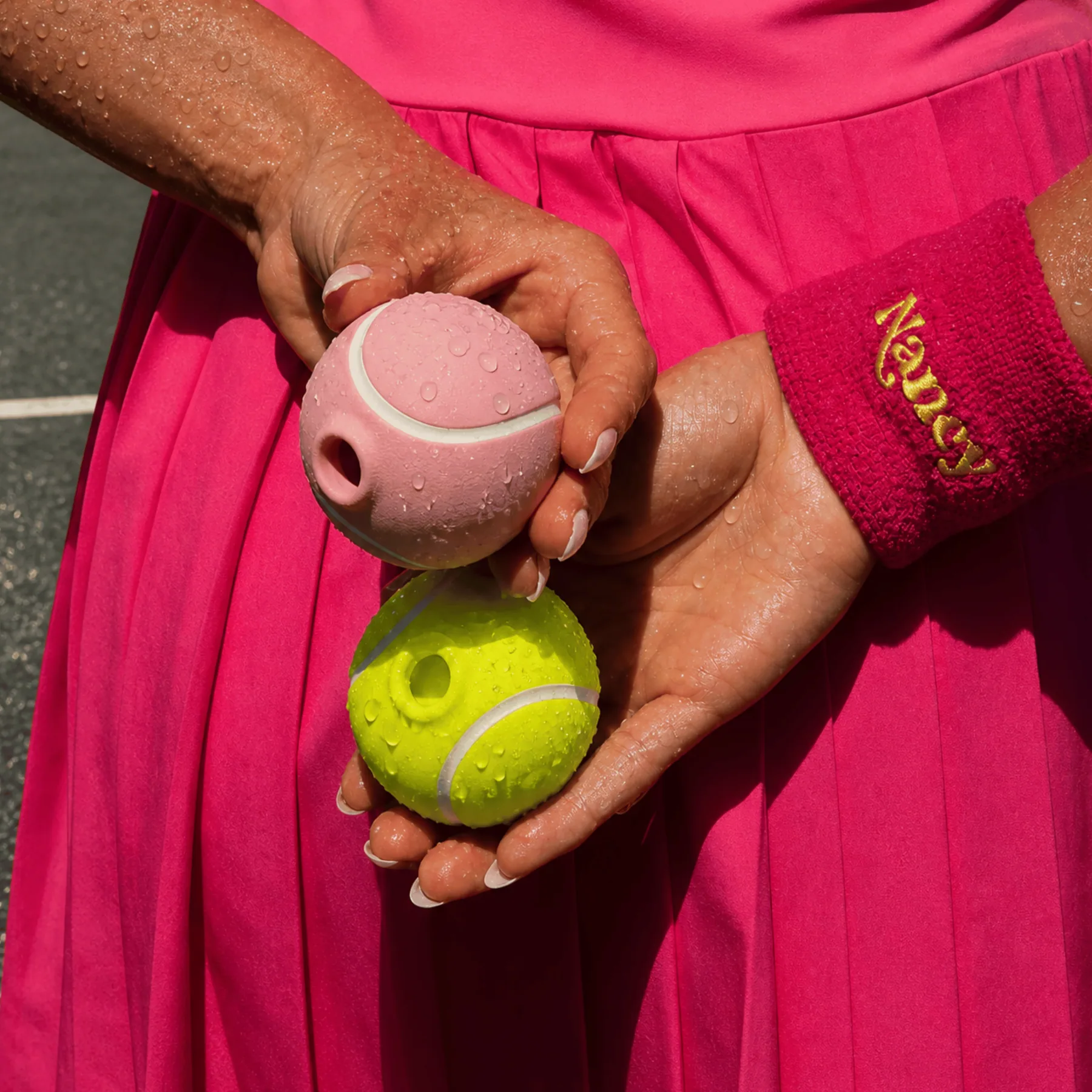 Ace Tennis Ball — detail
